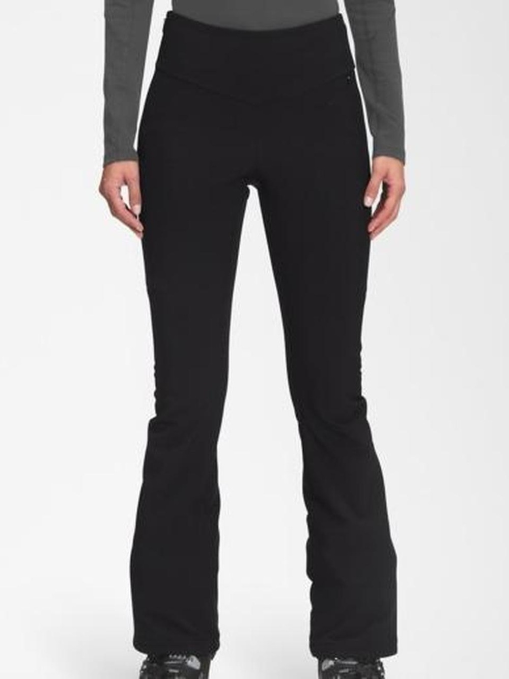 Black North Face Women's Flared Ski Pants